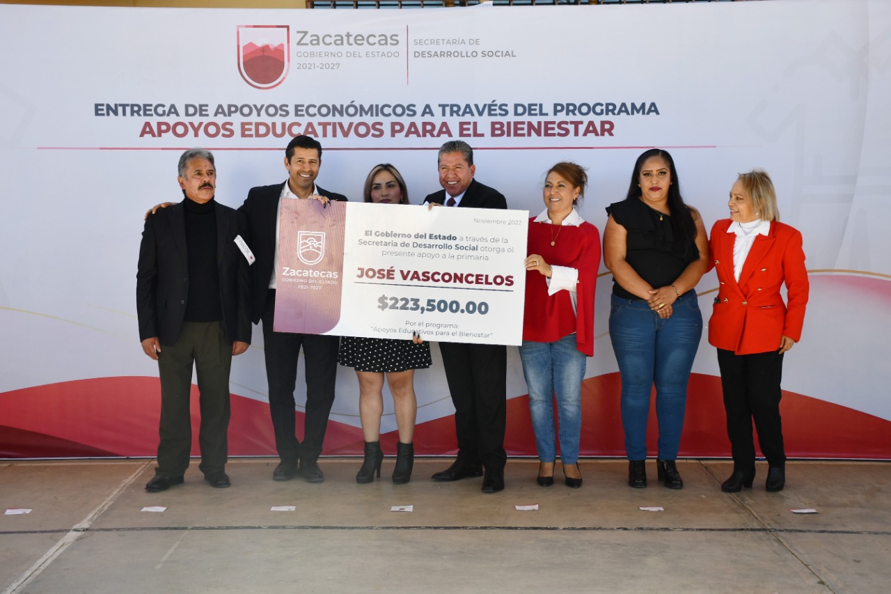 Reconoce Julio César Chávez apoyo de David Monreal a favor de la educación guadalupense