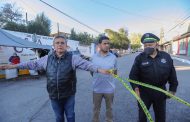 INTERVIENEN CALLE 20 DE NOVIEMBRE CON EL PROGRAMA EMERGENTE DE BACHEO