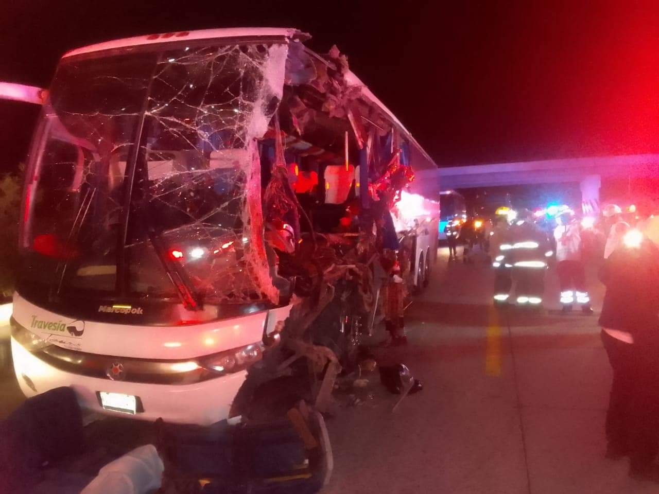 Accidenta camión de los que van a Villa Hidalgo :2 Muertos