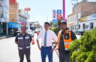 Supervisa Julio César Chávez mantenimiento en el ‘Camino Rosa’