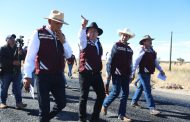 Con la reconstrucción de vialidades en Cañitas, continúa Gobernador David Monreal el rescate carretero en Zacatecas