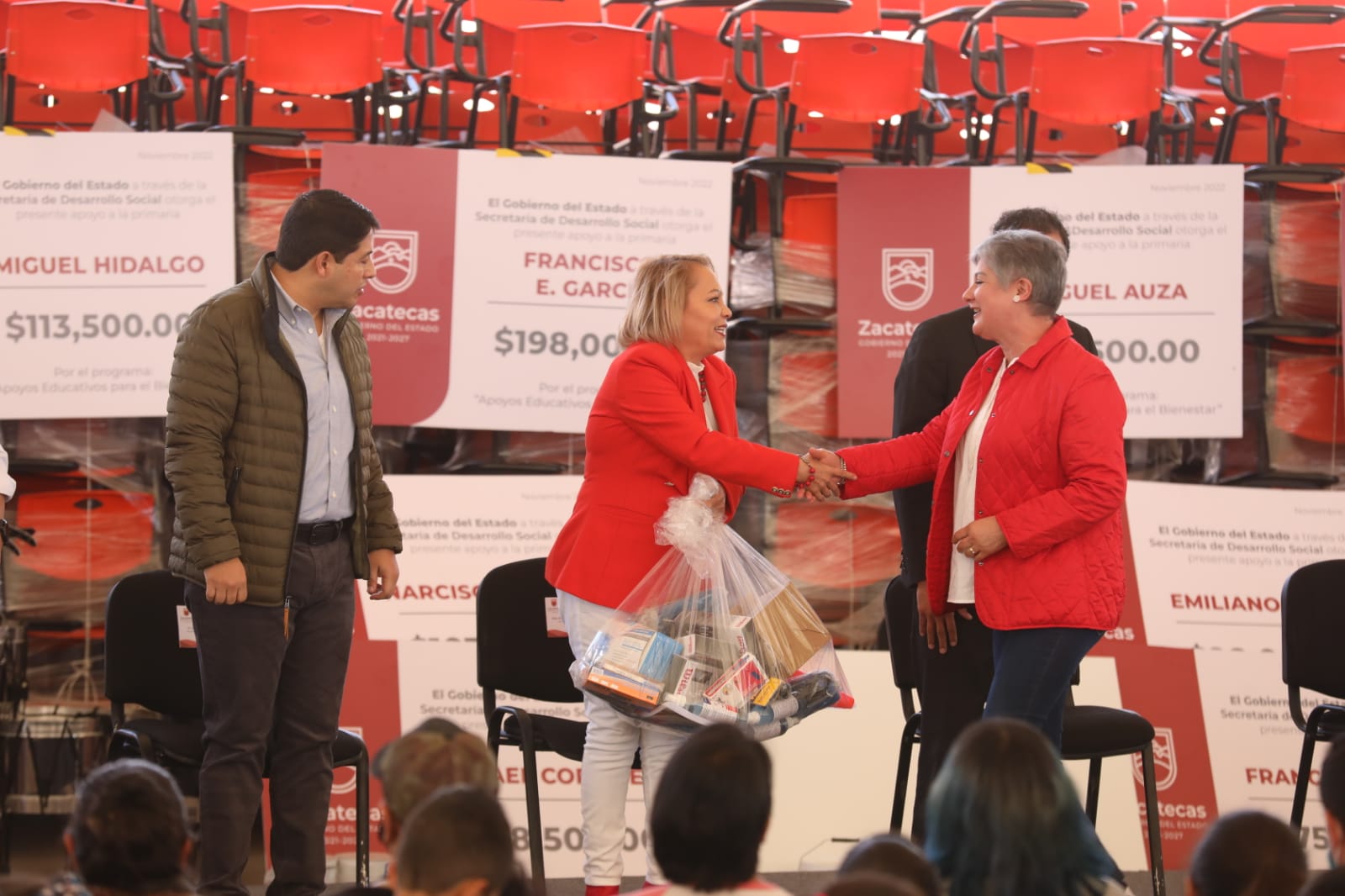 Mejora Gobernador David Monreal condiciones educativas de más de 35 mil niñas y niños zacatecanos