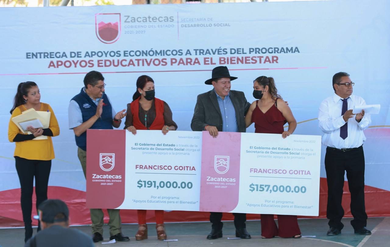 Compromete Gobernador David Monreal incrementar las becas educativas al doble