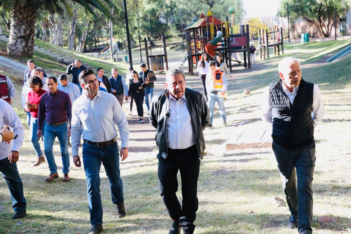 Anuncia Gobernador David Monreal proyecto de rescate del Parque Arroyo de la Plata como un Espacio de Bienestar