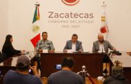 Refrenda Gobernsdor Paz y Seguridad en Zacatecas.
