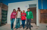 ENTREGA JORGE MIRANDA CASTRO 10 CUARTOS ADICIONALES A FAMILIAS ZACATECANAS