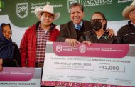 ENTREGAN APOYOS PARA EL CAMPO EN LA FERIA AGROPECUARIA 2022