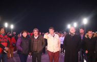INAUGURA SAÚL MONREAL LA ILUMINACIÓN ESCÉNICA EN EL CERRO DEL SANTO NIÑO DE ATOCHA