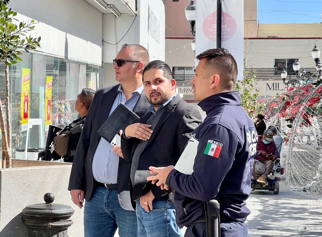 TRABAJA ESTADO Y MUNICIPIO A FAVOR DE LOS COMERCIANTES