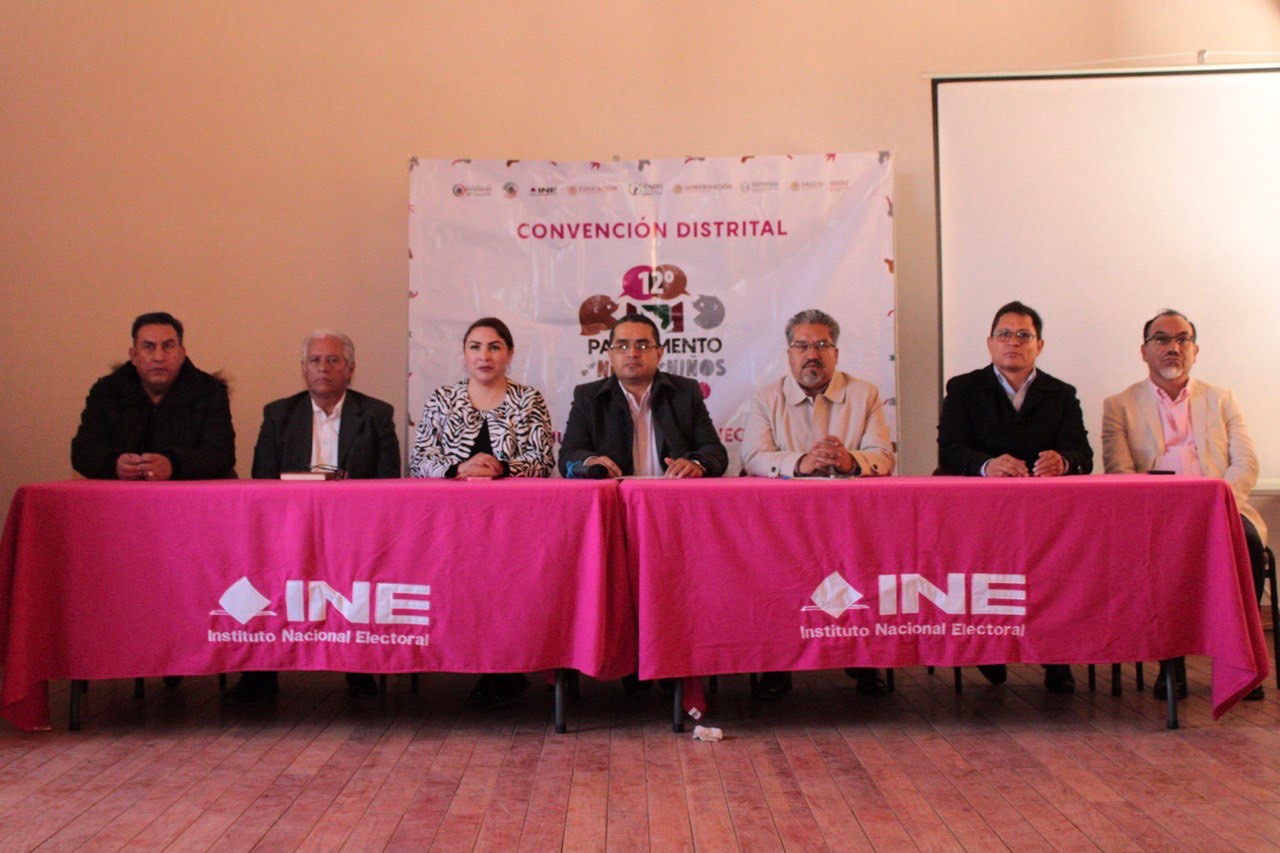 CELEBRAN CONVENCIÓN DISTRITAL EN FRESNILLO PARA LA ELECCIÓN DE UN PARLAMENTARIO INFANTIL