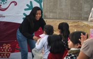 Lleva Julio César Chávez alegría y diversión a familias guadalupenses