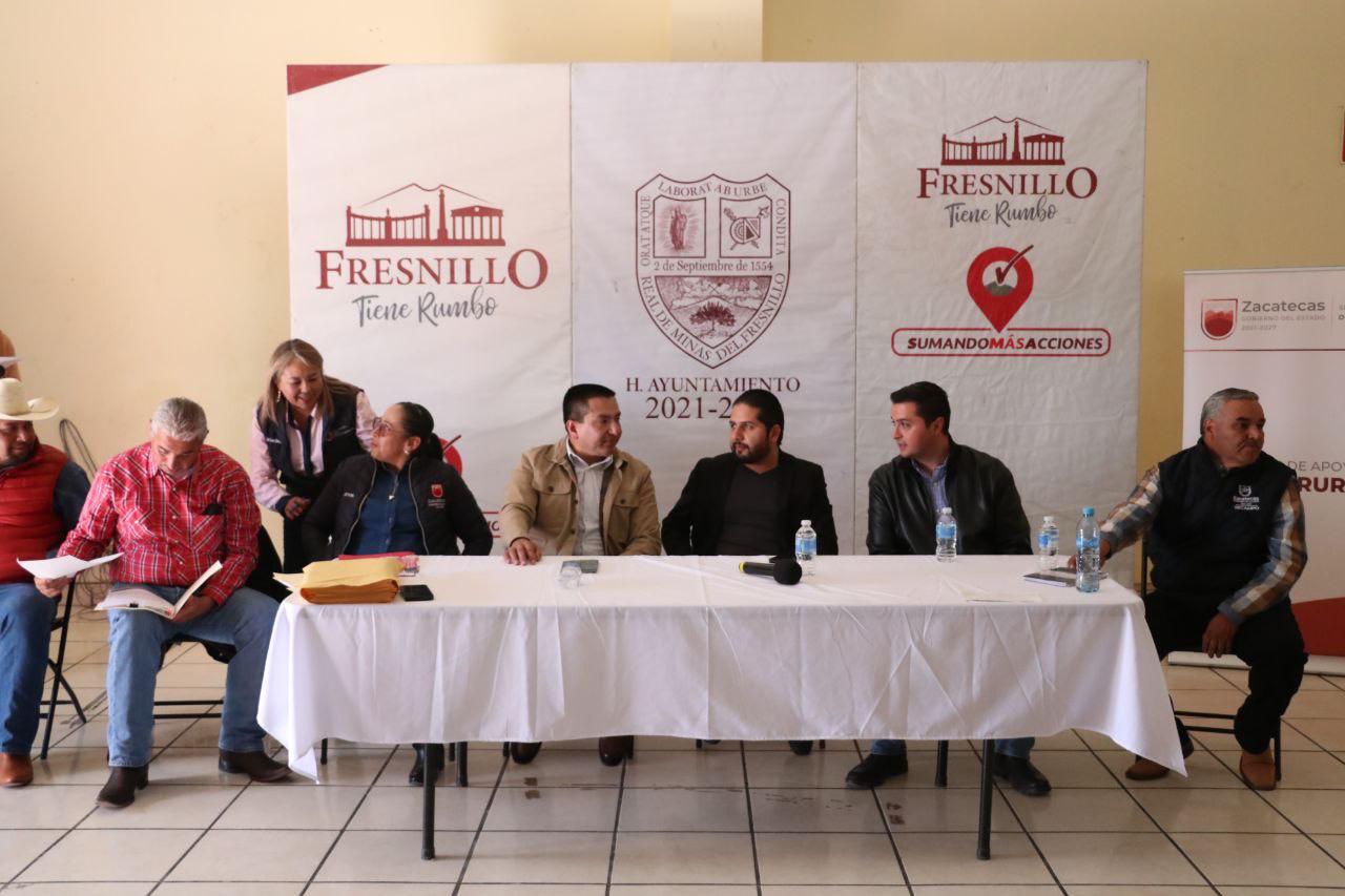PARTICIPAN FRESNILLENSES EN REUNIÓN INFORMATIVA CON SECAMPO