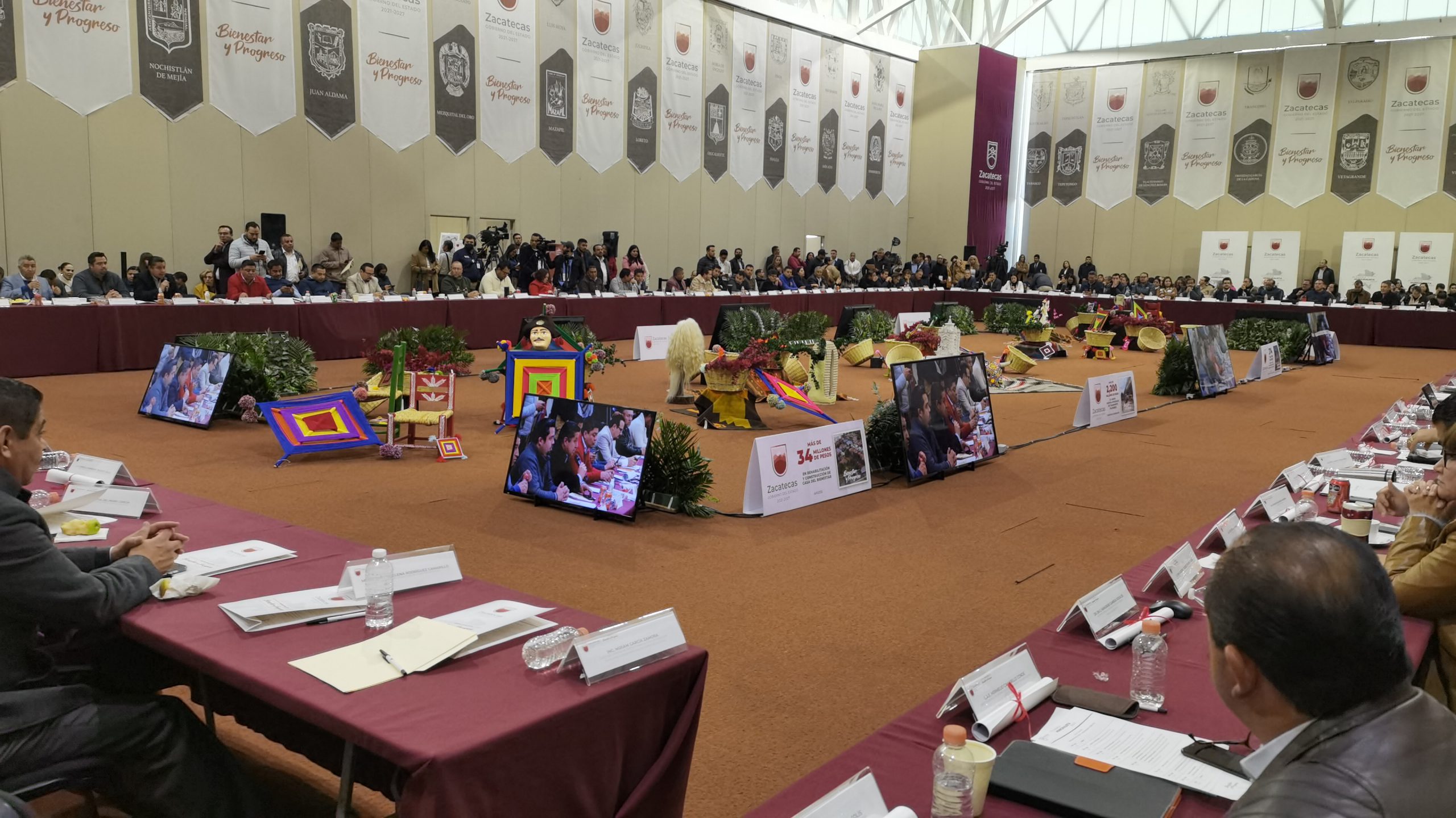 Celebran presidentes municipales apertura del Gobernador David Monreal para establecer convenios por el bienestar social