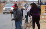 CONTINÚA LA BRIGADA DE LIMPIEZA EN BOULEVARD A LA ESTACIÓN SAN JOSÉ