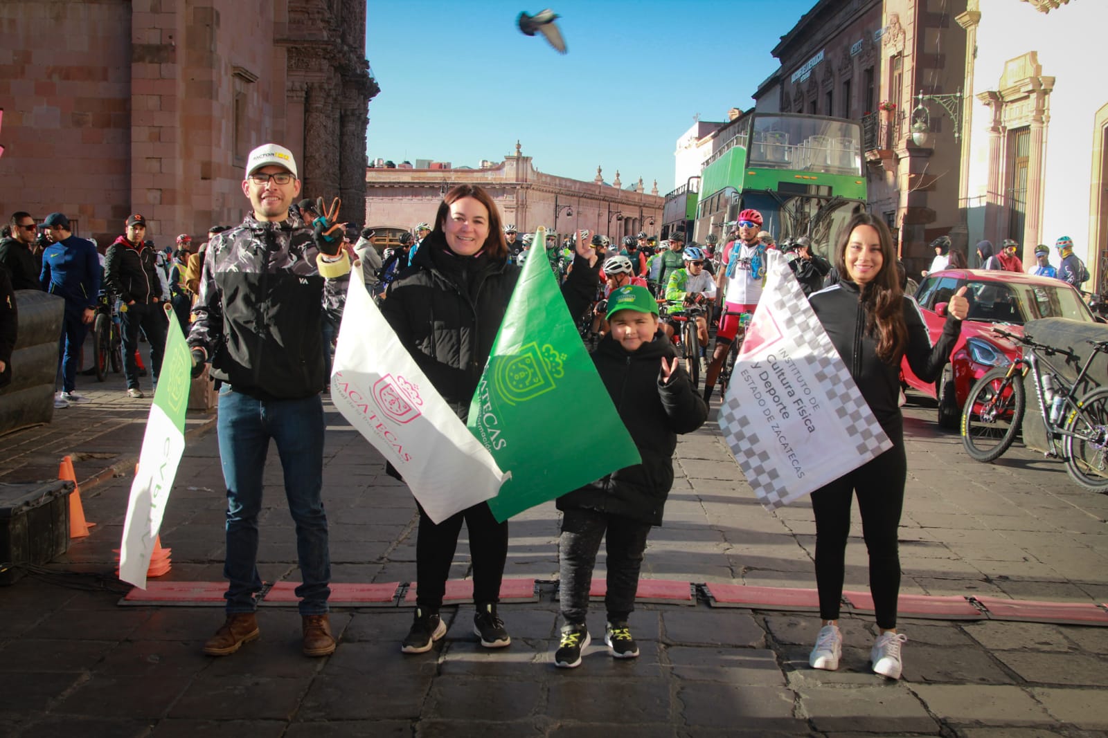 REÚNE LA MEZCALERA BIKE A MÁS DE 350 CICLISTAS