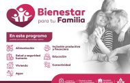 Implementa gobierno de Julio César Chávez Programa ‘Bienestar para tu familia’