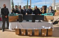 Mediante Programa 2x1 Entregan equipo de cómputo en Secundaria Bicentenario