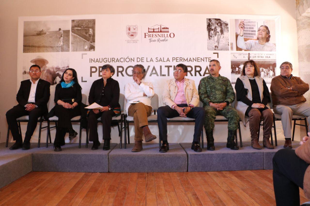 INAUGURAN LA SALA-MUSEO DEDICADA AL FRESNILLENSE PEDRO VALTIERRA