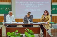 REALIZAN  SESIÓN DEL CONSEJO  MUNICIPAL DE DESARROLLO RURAL SUSTENTABLE DE ZACATECAS