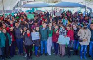 ACERCA JORGE MIRANDA EL PROGRAMA “MÁS TERRITORIO, MENOS ESCRITORIO A LA COLONIA GONZÁLEZ ORTEGA