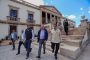 En la comunidad de Martínez Domínguez Supervisa Julio César Chávez obra en institución educativa