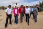 Supervisa Julio César Chávez construcción del Centro Deportivo La Providencia