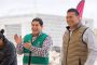 Supervisa Julio César Chávez construcción del Centro Deportivo La Providencia