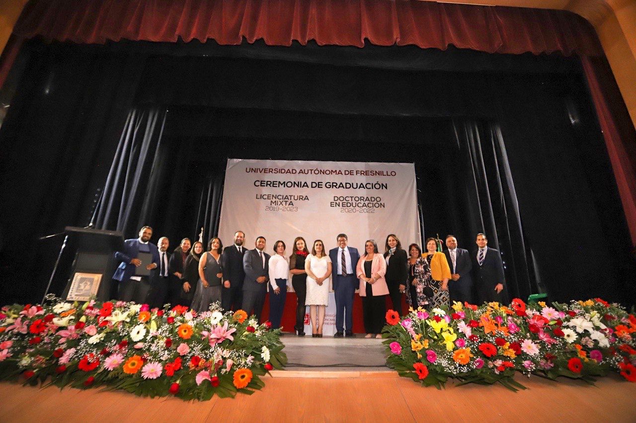 SE GRADÚAN 123 ALUMNOS DE LA UNIVERSIDAD AUTÓNOMA DE FRESNILLO