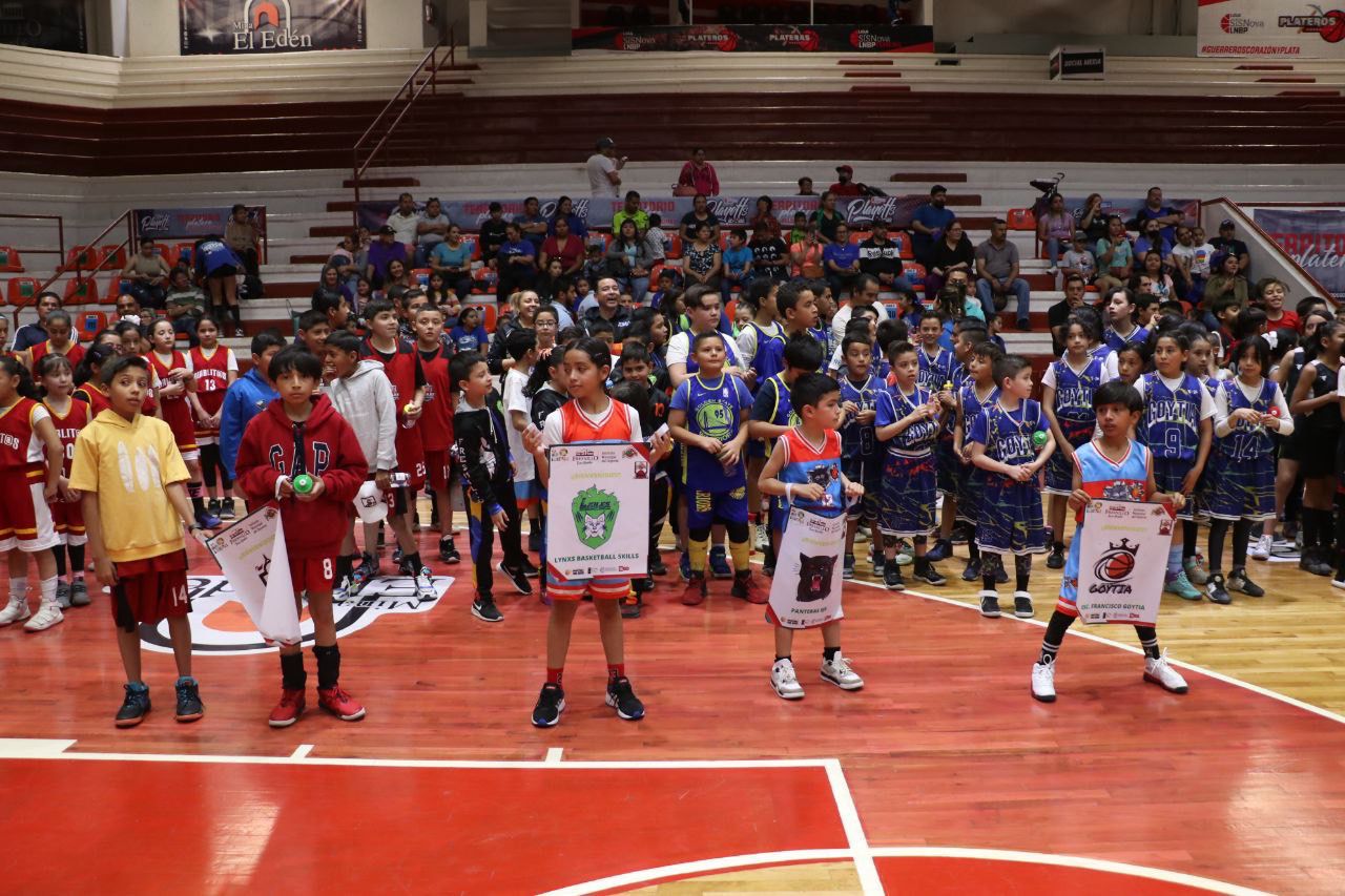 INICIA EN FRESNILLO EL FESTIVAL ESTATAL DE MINIBASQUET