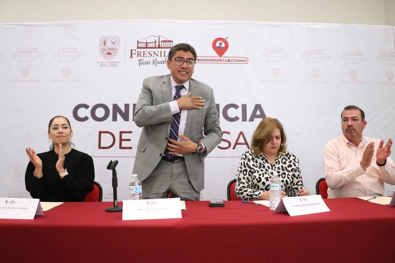 “EN FRESNILLO, LA TRANSPARENCIA  ES UNA REALIDAD”: SAÚL MONREAL