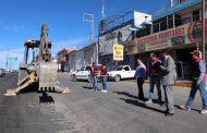 EMPRENDE SAÚL MONREAL ACCIONES DE BACHEO EN FRESNILLO