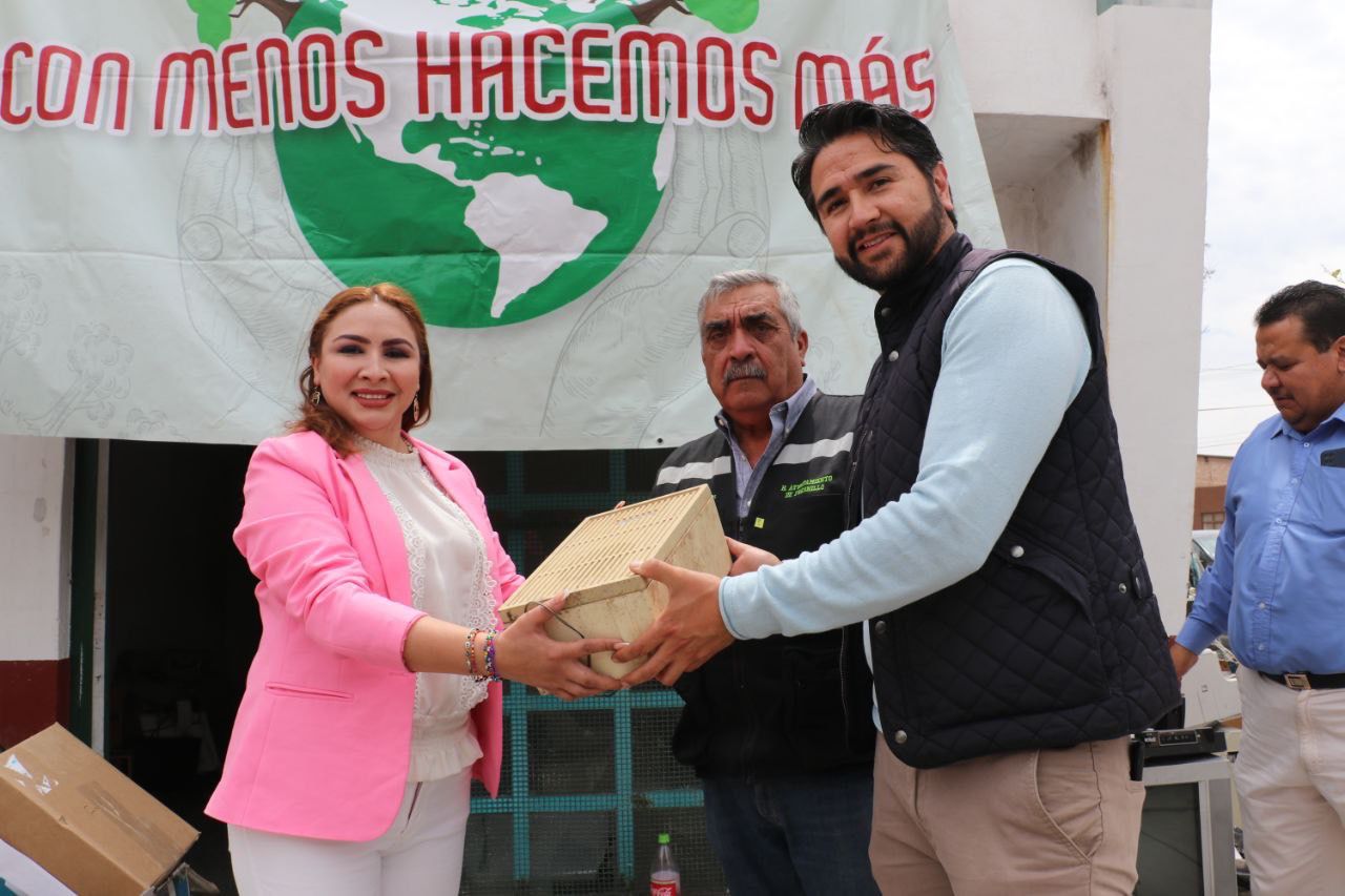 ENTREGA FRESNILLO 15 TONELADAS DE BASURA ELECTRÓNICA
