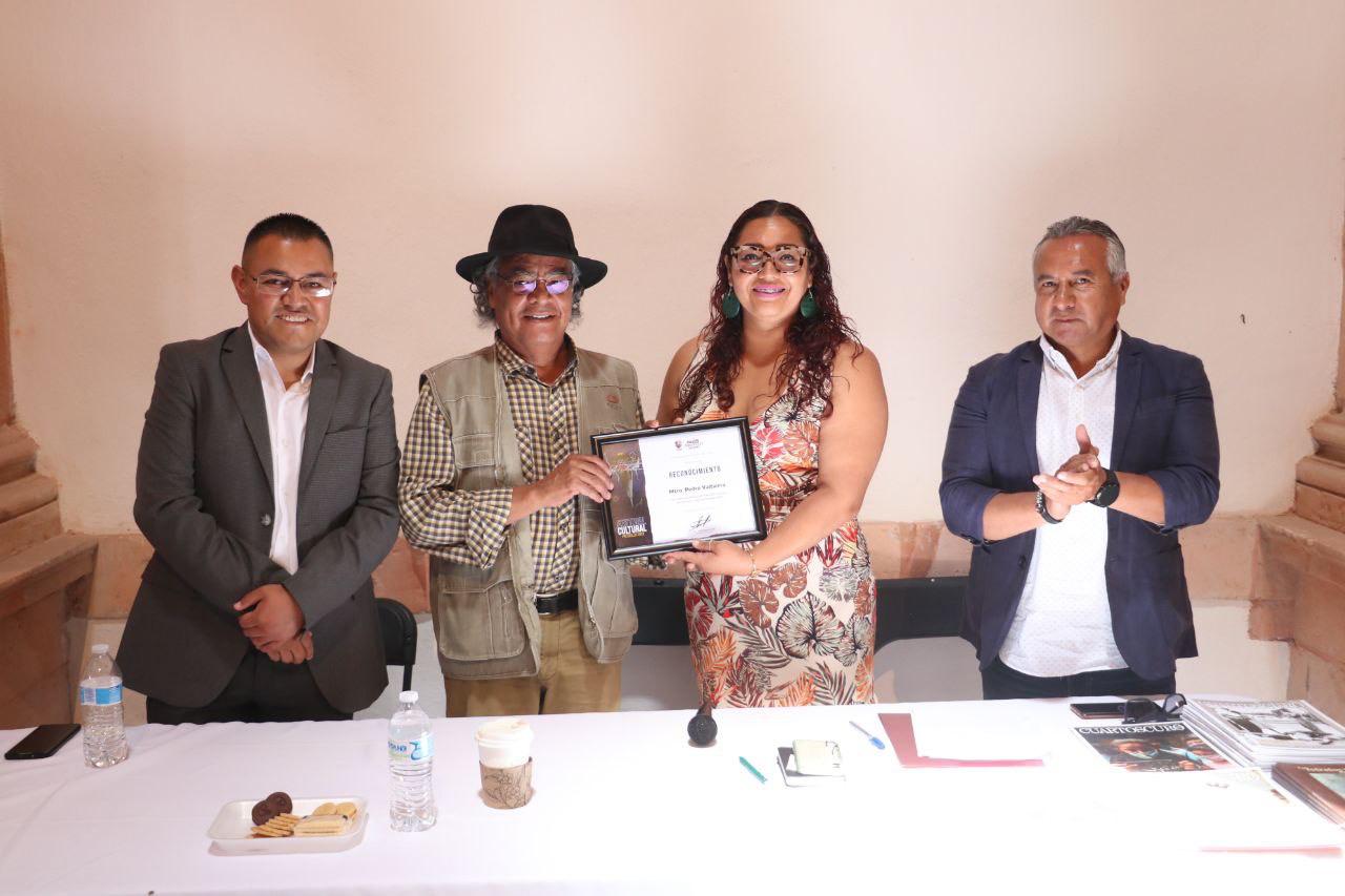 OFRECE PEDRO VALTIERRA CHARLA SOBRE SU TRAYECTORIA EN FRESNILLO