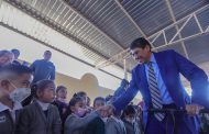 CELEBRAN HONORES A LA BANDERA EN EL PREESCOLAR NICOLÁS BRAVO