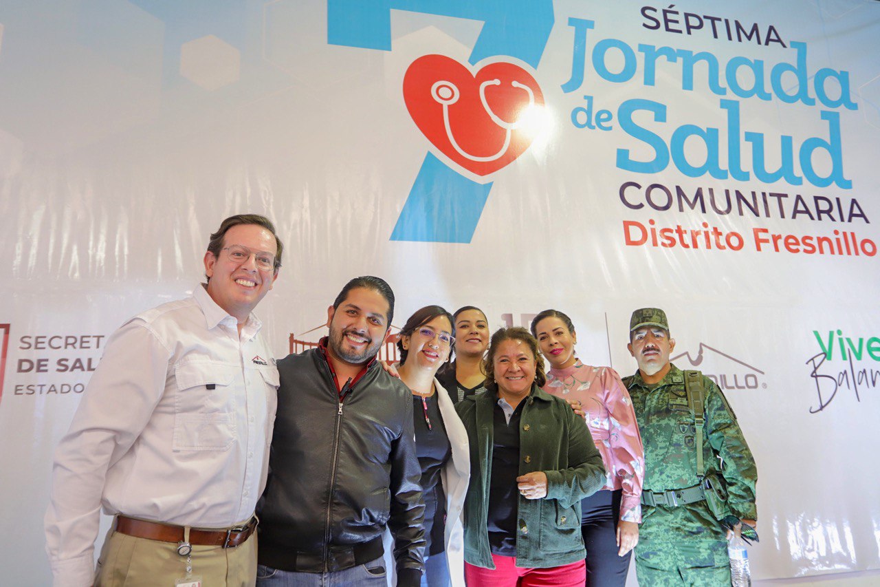 EMPRENDEN JORNADA DE SALUD EN FRESNILLO