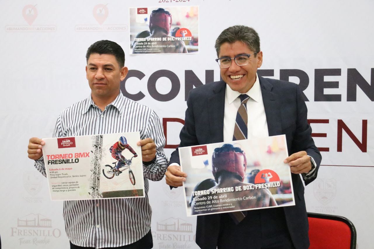 APOYA A LOS DEPORTISTAS EL GOBIERNO DE FRESNILLO