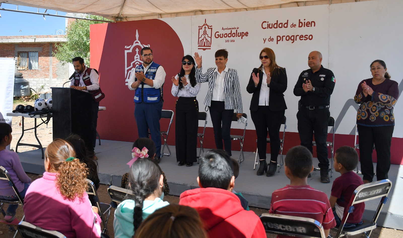Procuran Gobiernos Estatal y Municipal el bienestar de la niñez guadalupense