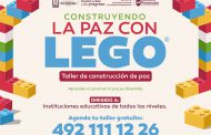 Mediante taller de legos Fomenta Ayuntamiento de Guadalupe cultura de paz
