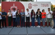 En la Colonia La Florida Entrega José Saldívar rehabilitación del Parque Eucaliptos