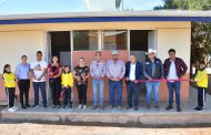 Fortalece José Saldívar infraestructura educativa en zona rural del municipio