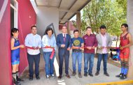 En Villas de Guadalupe Entrega José Saldívar Centro de Desarrollo para el Bienestar
