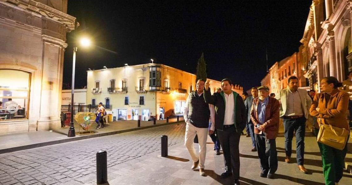 SUPERVISA JORGE MIRANDA REHABILITACIÓN DEL ALUMBRADO ESCÉNICO DE LA CAPITAL