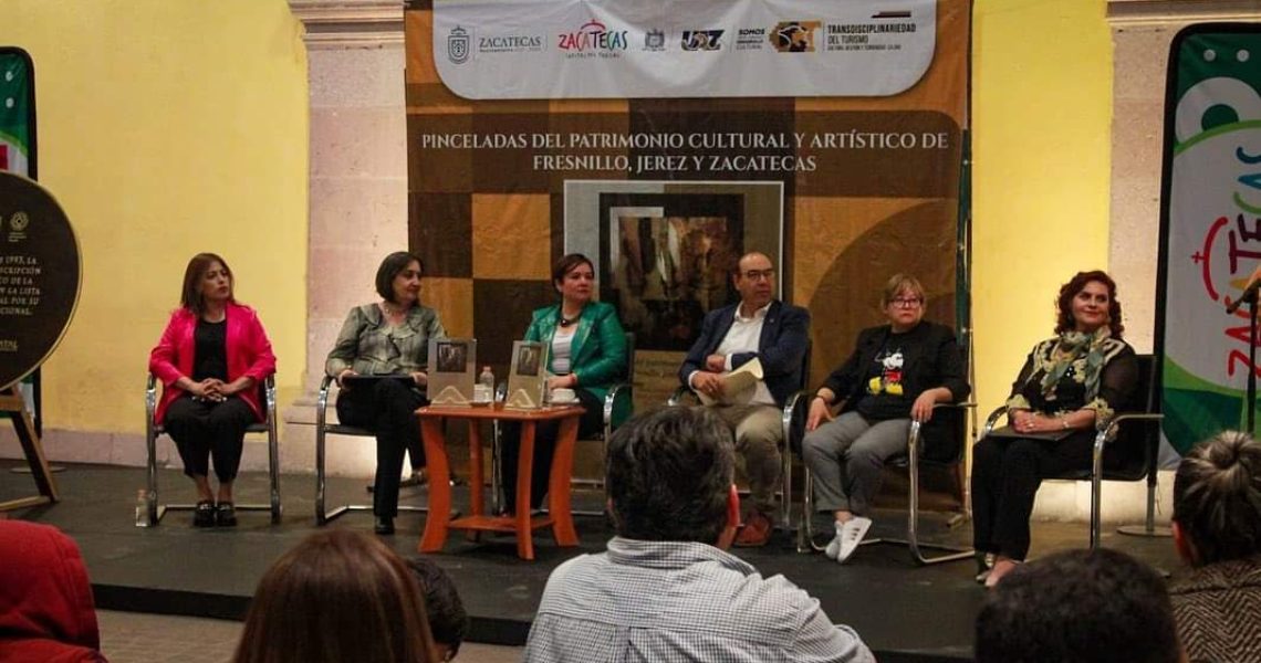 PRESENTAN EN LA CAPITAL EL LIBRO “PINCELADAS DEL PATRIMONIO CULTURAL Y ARTÍSTICO DE FRESNILLO, JEREZ Y ZACATECAS”