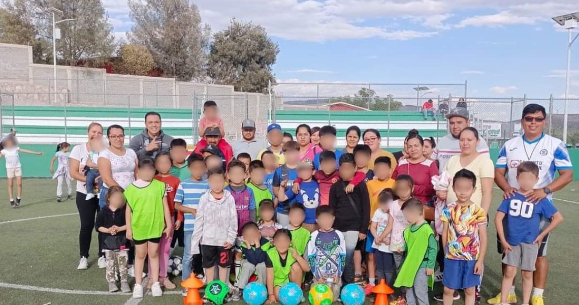 REHABILITAN LA ESCUELA DE FUTBOL “PARCERITOS” DE LA COLONIA EUROPA