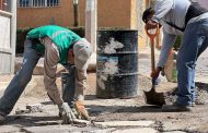 REALIZAN ACCIONES DE MANTENIMIENTO A CALLES DE LA CAPITAL