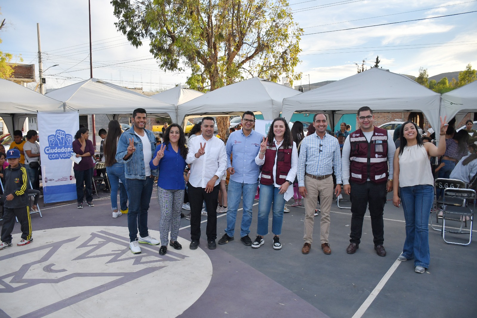 En la Ciudad de Guadalupe Llevan Programa ‘Valor A tu espacio’ a División del Norte