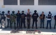 Fuerzas de Seguridad desarticulan una célula delictiva en Fresnillo; seis probables generadores de violencia fueron detenidos