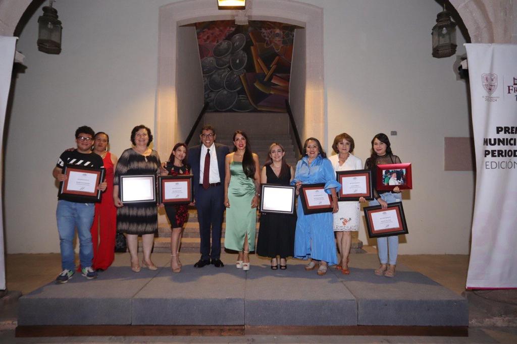 RECONOCE GOBIERNO DE SAÚL MONREAL A PERIODISTAS DEL ESTADO DE ZACATECAS