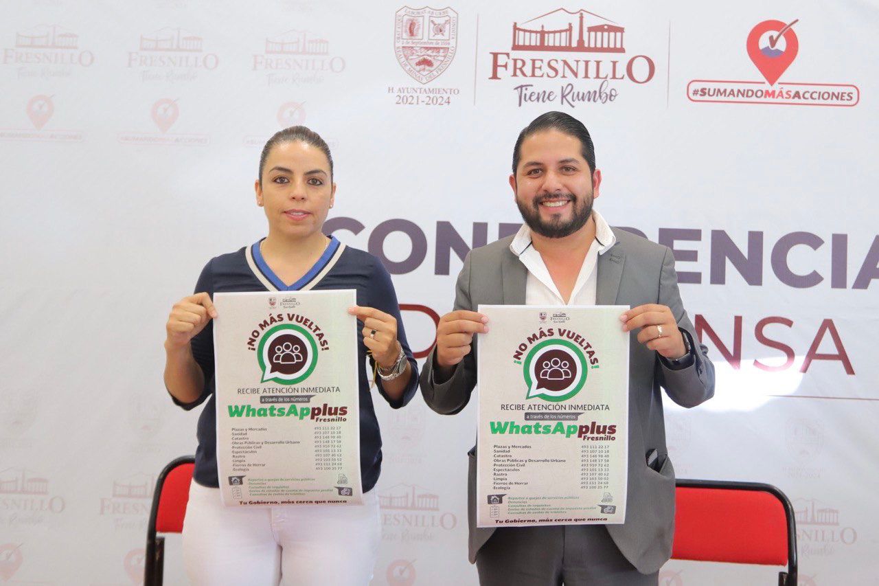 FRESNILLO MARCA PAUTA EN ATENCIÓN CIUDADANA