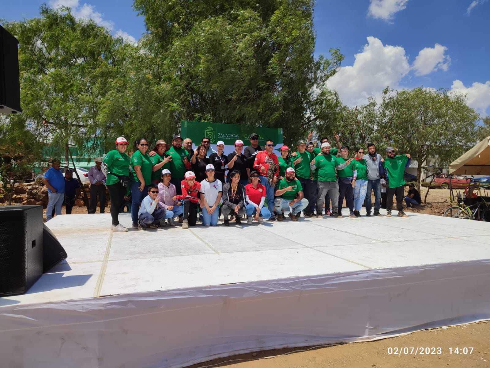 REALIZAN CON ÉXITO LA CARRERA DE CICLISTAS TENAMAXTLE 2023